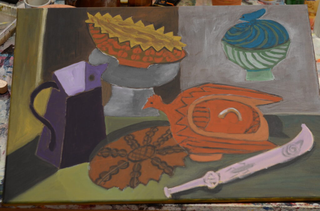 Zeichenseminar und Malseminar